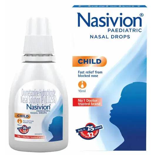 Nasivion Child 0.025% 10ml