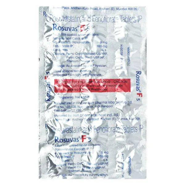 Rosuvas F 5mg Tablet