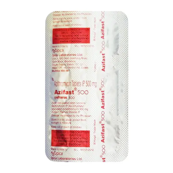 Azifast 500 Tablet 6s