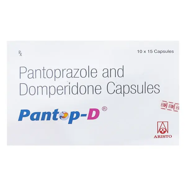 Pantop D Capsule Domperidone 10mg + Pantoprazole 20mg