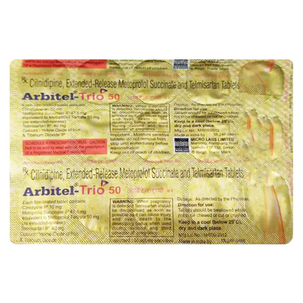 Arbitel Trio 50 Tablet 15s