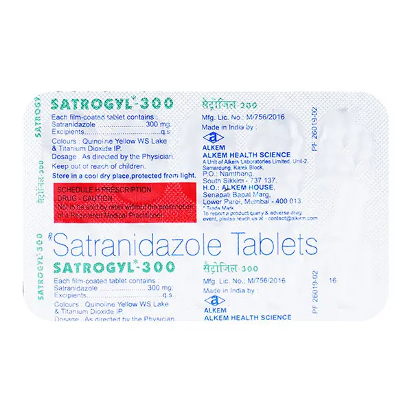 Satrogyl Tablet 300mg 10s