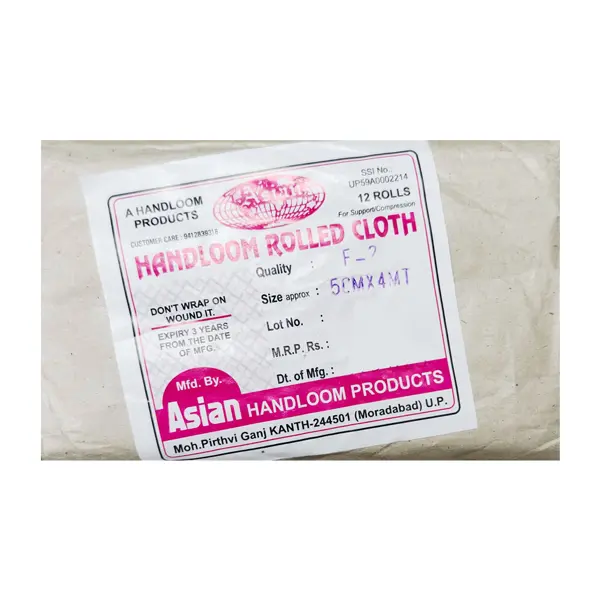 Handloom Rolled Cloth 5cm X 4 Mtr