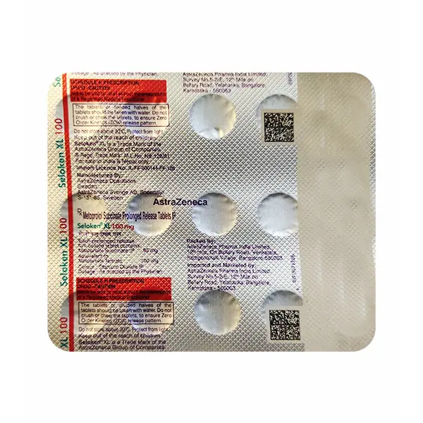 Seloken XL 100mg Tablet 15s