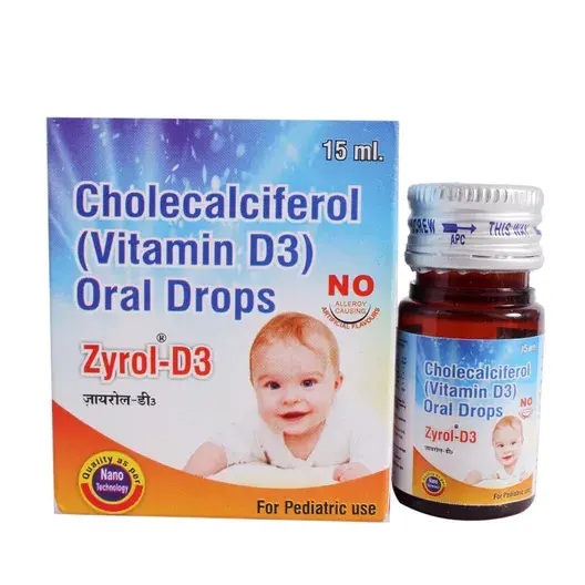 Zyrol D3 Drops Mango 15ml