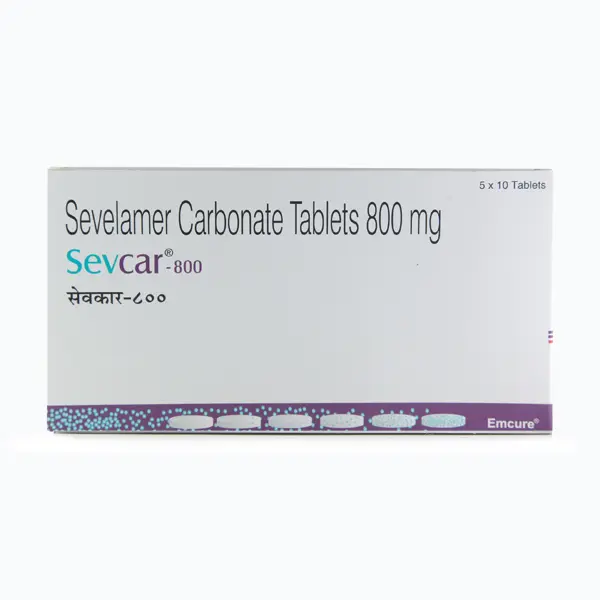 Sevcar 800mg Tablet 10s