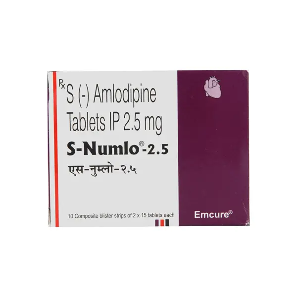 S Numlo 2.5mg Tablet