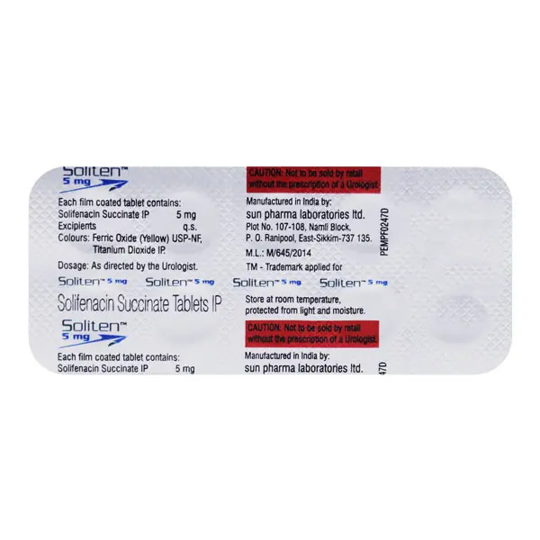 Soliten 5mg Tablet