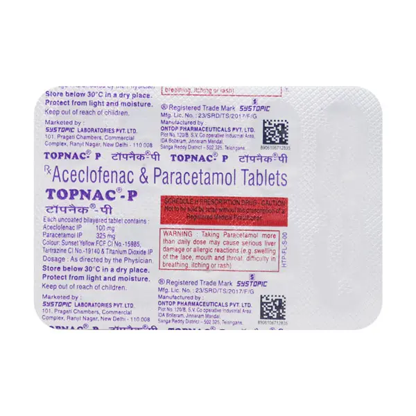 Topnac P Tablet 10s