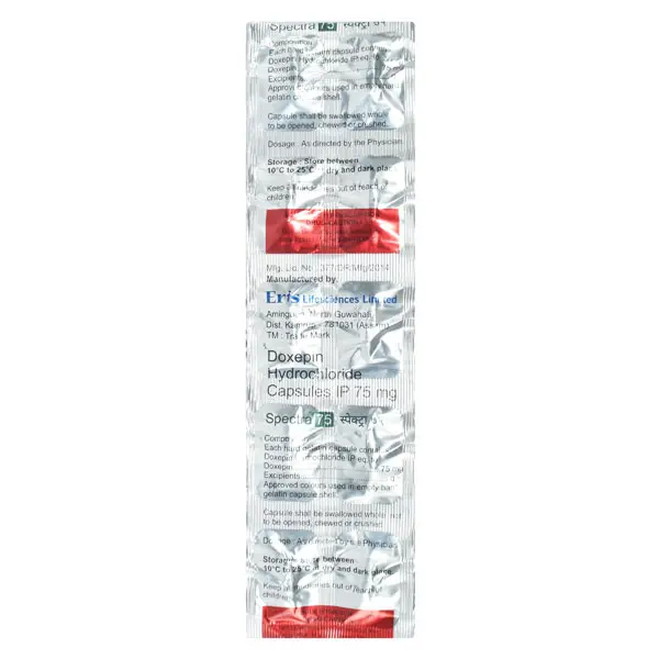 Spectra 75mg Capsule 10s