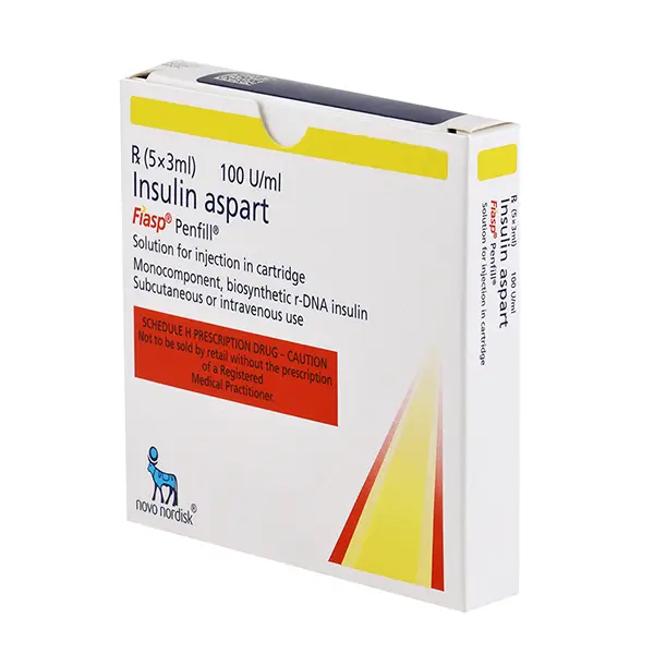 Fiasp Penfill 100iu/ml Injection (Each 3ml) 5s