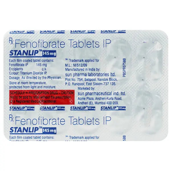 Stanlip 145mg Tablet