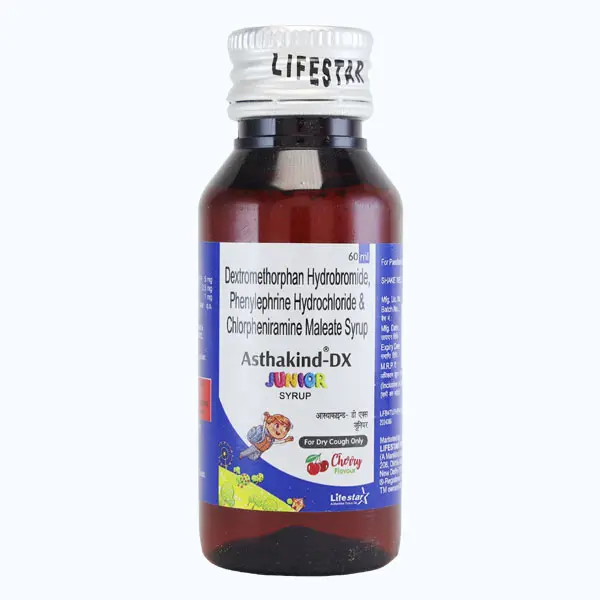 Asthakind DX Junior Syrup Cherry 60 ml 60ml