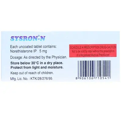 Sysron N 5mg Tablet 5s