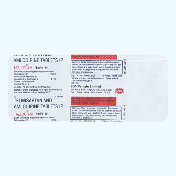 Tazloc AM 40mg Tablet