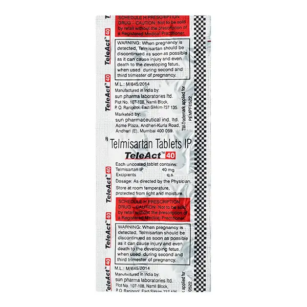 Teleact 40mg Tablet 10s