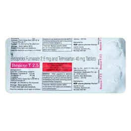 Besicor T 2.5 Tablet 10s