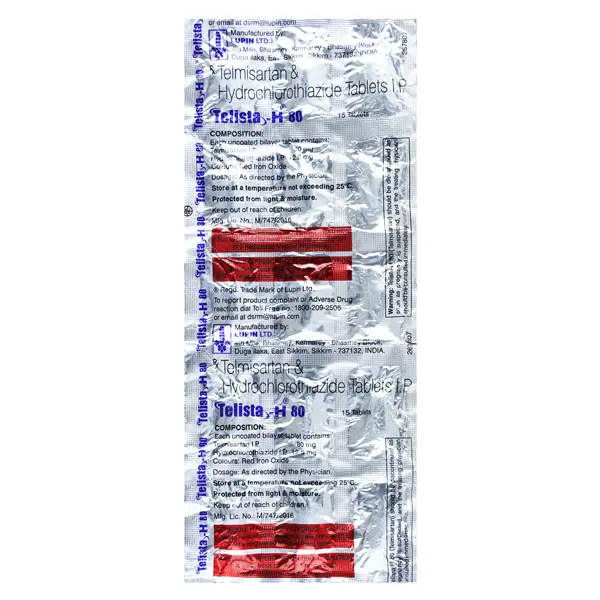 Telista H 80mg Tablet 15s