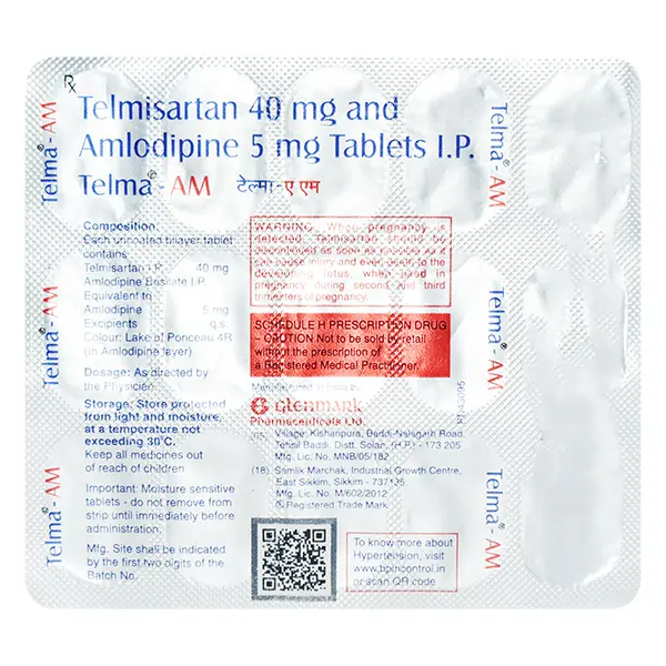 Telma Amh 40mg Tablet 15s