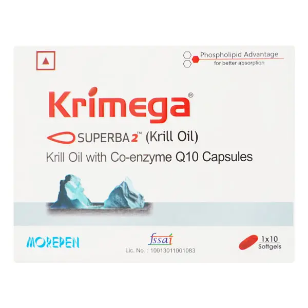 Krimega Softgel Capsule 10s