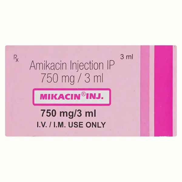 Mikacin 750mg Injection 3ml