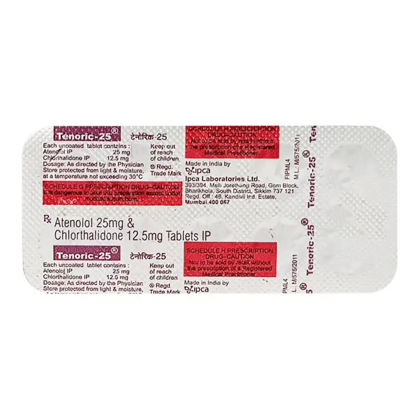 Tenoric 25mg Tablet 10s