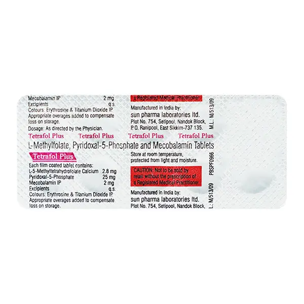 Tetrafol Plus Tablet 10s