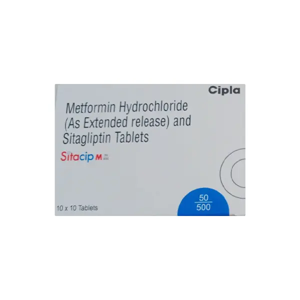 Sitacip M 50/500 Tablet 10s