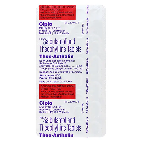 Theo Asthalin Tablet 30s