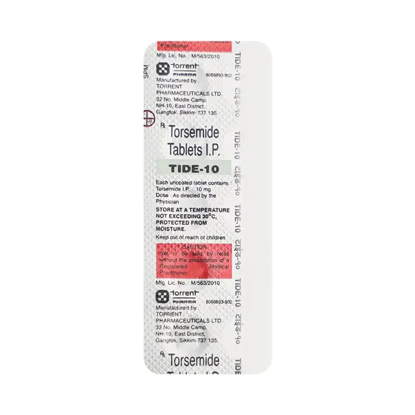 Tide 10mg Tablet 10s