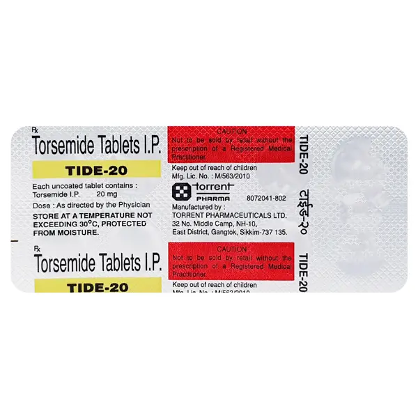 Tide 20mg Tablet 10s