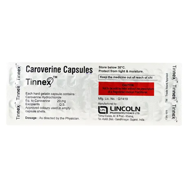 Tinnex Capsule 28s