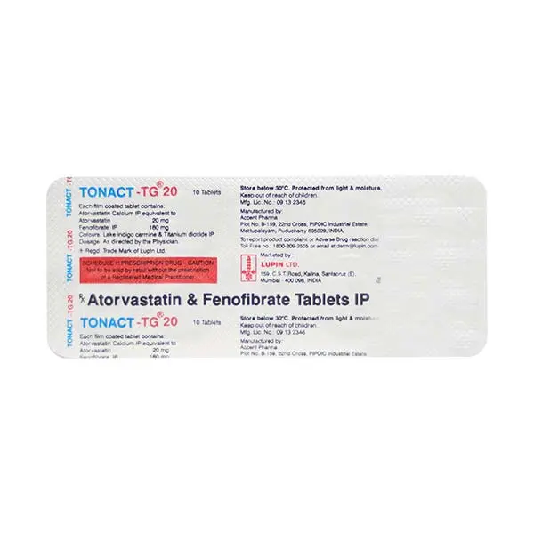 Tonact TG 20mg Tablet 10s