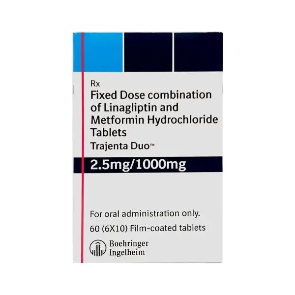 Trajenta Duo 2.5/1000mg Tablet 10s