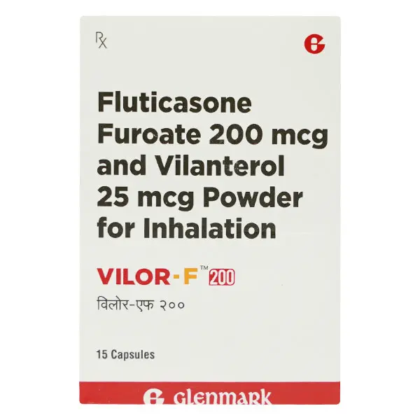 Vilor F 200 Capsule 15s