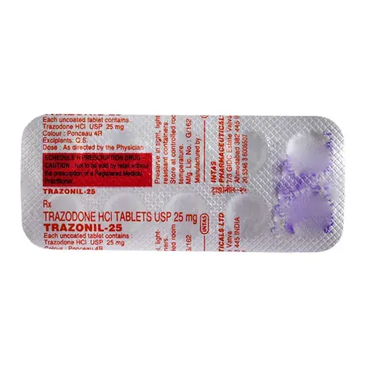 Trazonil 25mg Tablet 10s