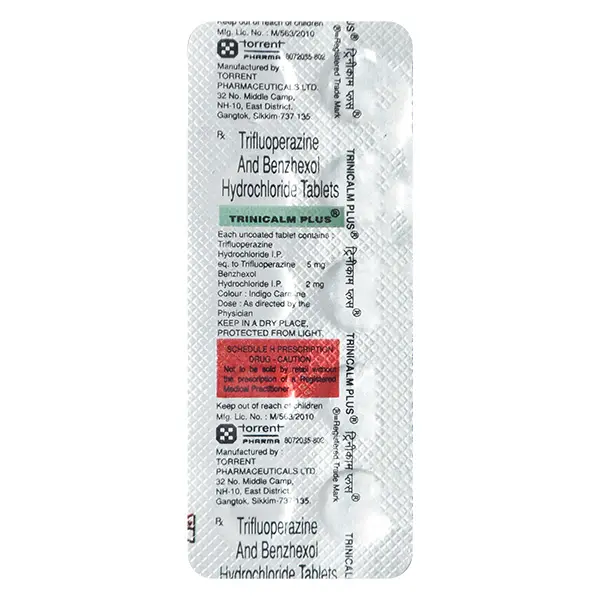 Trinicalm Plus Tablet 10s