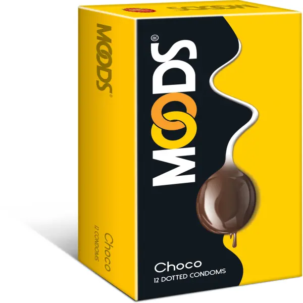 Moods Chocolate Condom 12s