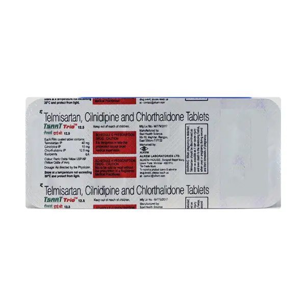 Tsart Trio 12.5mg Tablet 10s