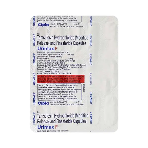 Urimax F Capsule 15s