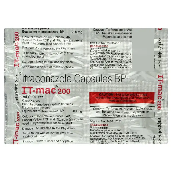 IT Mac 200mg Capsule 10s