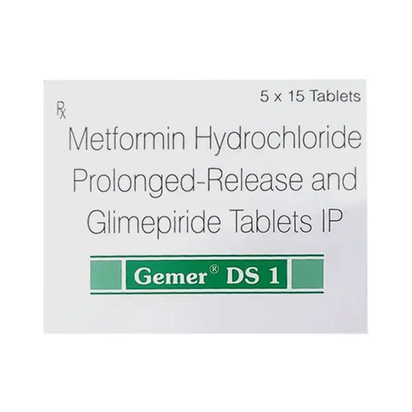 Gemer DS 1mg Tablet 15s