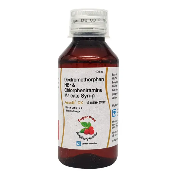 Aerodil DX Syrup Sugar Free 100ml