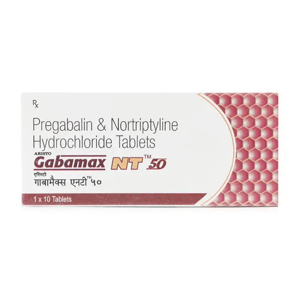 Gabamax NT 50mg/10mg Tablet
