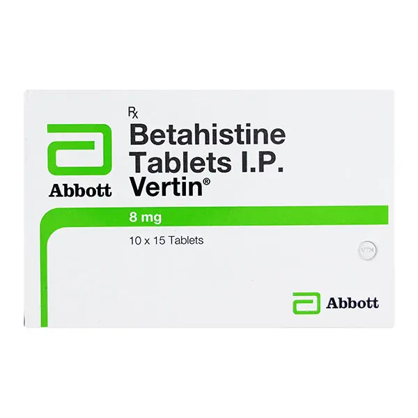Vertin 8mg Tablet