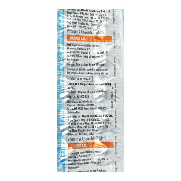 Vitamin A Chew Tablet