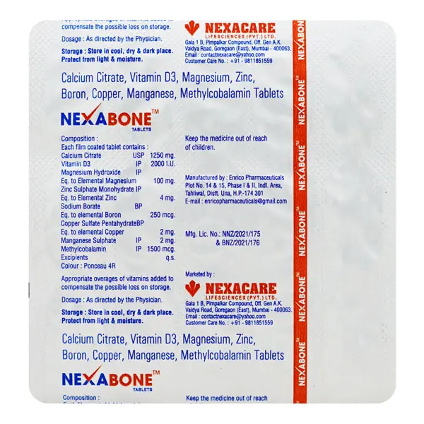 Nexabone Tablet 15s
