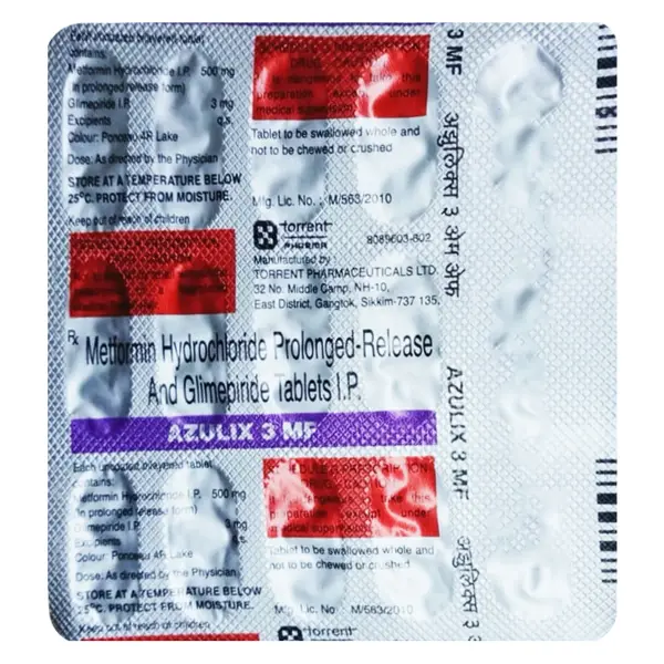 Azulix MF 3mg Tablet 15s