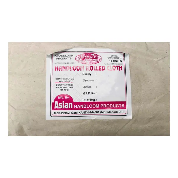 Handloom Rolled Bandage 10cm 1s