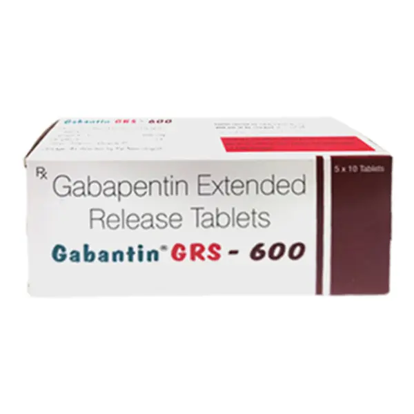 Gabantin Grs 600mg Tablet 10s